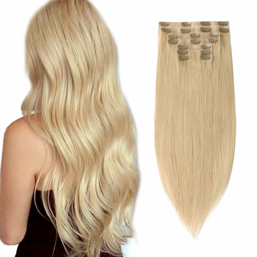 Set Easy Clip-On Deluxe Blond Bej Set Easy Clip-On Deluxe Blond Bej